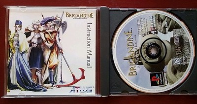Brigandine: The Legend of Forsena PlayStation 1 original game CIB Atlus 