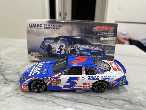 Brian Vickers 2003 GMAC AUTOGRAPHED IRP Raced Win Version Nascar 1/24 Diecast