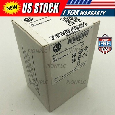 NEW Original AB 2080-MEMBAK-RTC Memory Module With RTC Plug-In US Free Tax