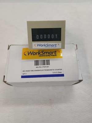 6 Digit Mechanical display electromechanical counter 115V AC