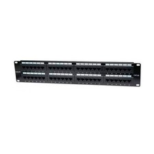 Intellinet 513579 Cat5e Patch Panel 48 Ports 19" Rackmount UL E313857 UTP Ethern