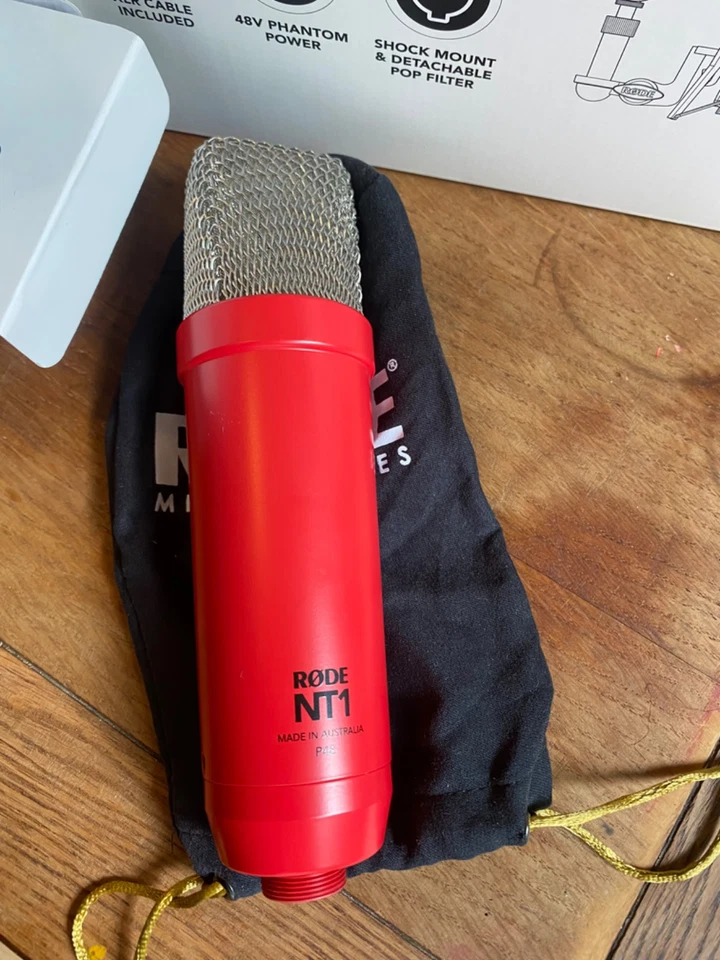Rode NT1 Signature Series Red - Kondensatormikrofon - Bild 4 von 4