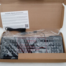Seal Shield SSKSV207 Silver Medical Grade Keyboard Quick Connect Dishwasher Safe