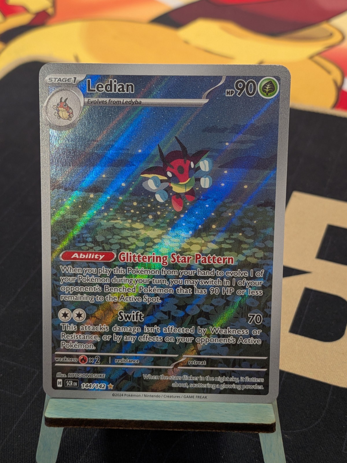 Ledian 144/142 Sv07: Stellar Crown Holo