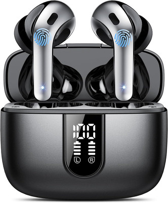 IKT Bluetooth In-Ear Kopfhörer 5.3 kabellos ENC 50 h Akku IPX7 USB-C
