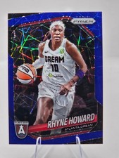 2025 Panini Prizm WNBA Rhyne Howard #11 Atlanta Dream Blue Velocity Prizm