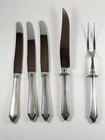 Towle Knife Set 5pcs Sterling Handle Stainless Virginia Carvel Antique Hallmarke