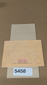 Faxanadu - Nintendo NES- Manual Only **NO GAME *Damaged*