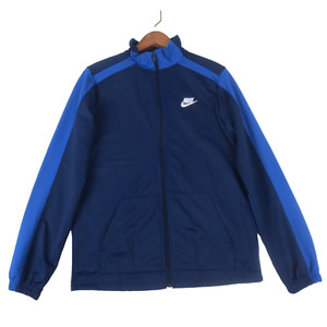 Nike Sportswear Track Jacket Big Kid Youth XL Two Tone Blue Full Zip Lightweight