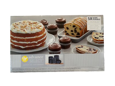 Wilton Premium 6 Piece Non-Stick Bakeware. NEW