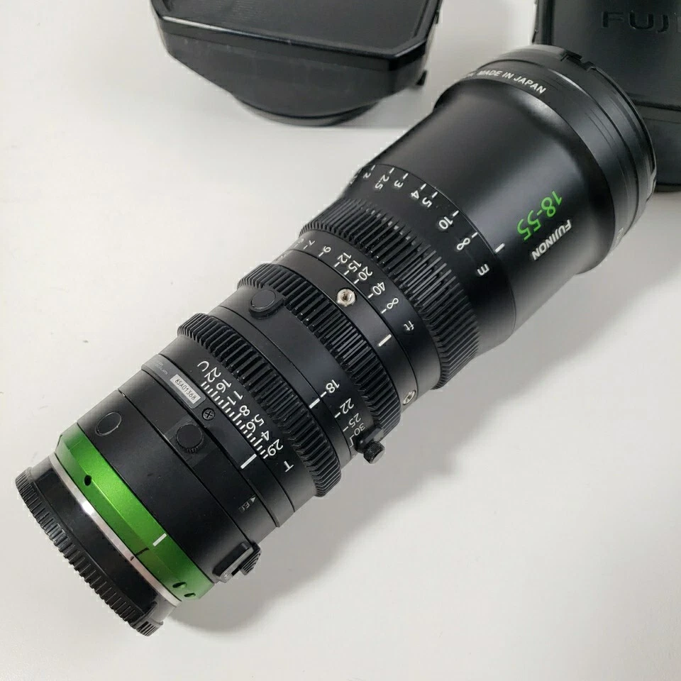 Lentes de cine Fujinon MK 18-55 mm y MK 50-135 mm T2,9 montaje E Foto 3 de 4