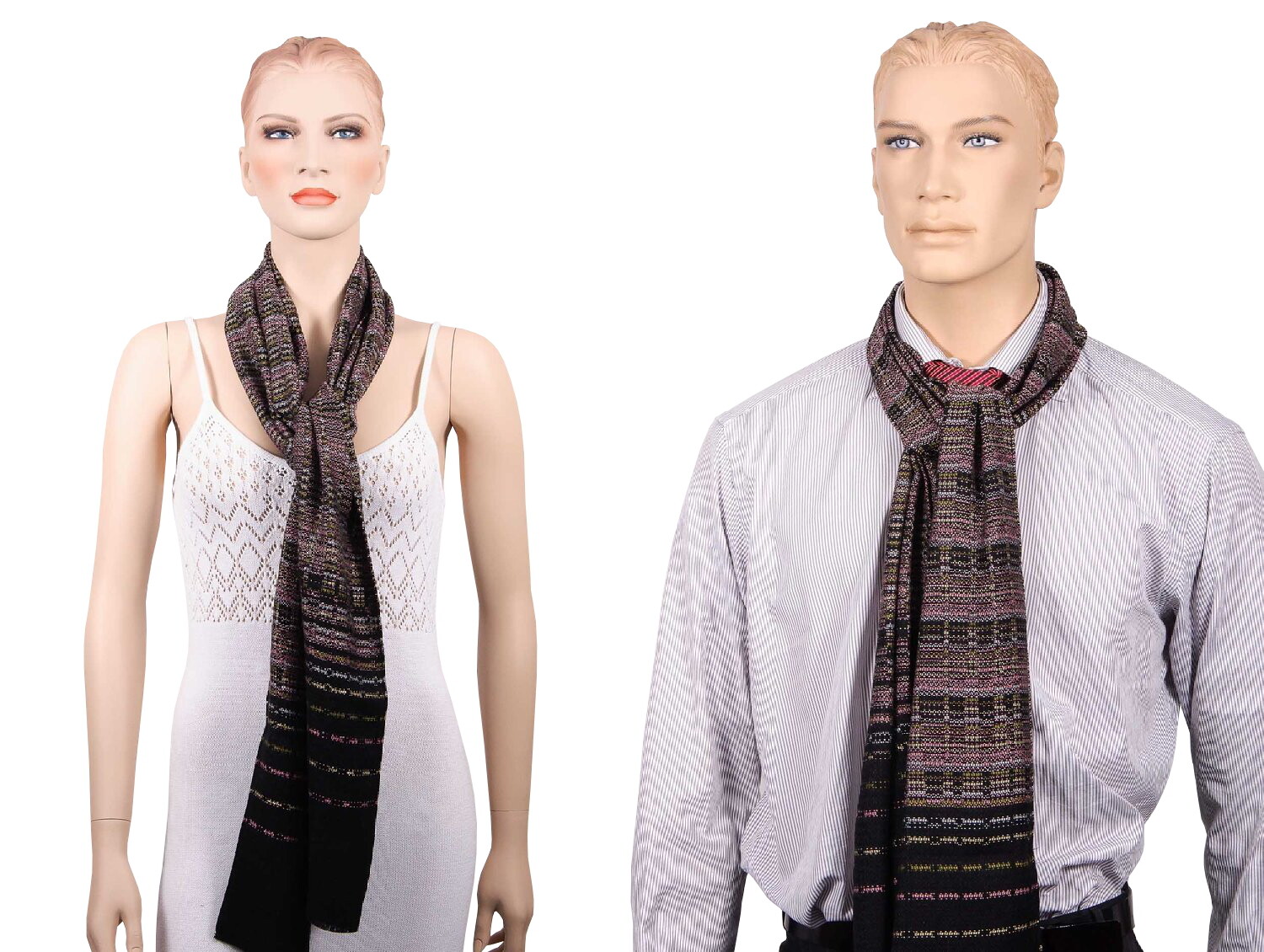 ШАРФ-ШАЛЬ MISSONI SCIALLE SCIARPA CHAL BUFANDA - ОРАНЖЕВАЯ ЭТИКЕТКА 15240 33990₽