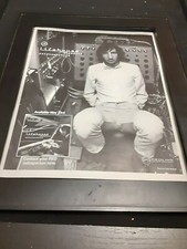 Pete Townshend Lifehouse Elements Rare Original Promo Poster Ad Framed!