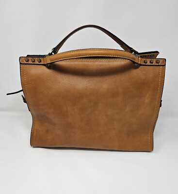 c & c california leather backpack C & C California Leather Bag Satchel Crossbody Tote Womens Bag British Tan