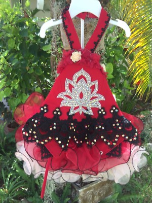 red cupcake pageant dress Pageant Dress ( Cupcake sz 2/3t slim 4 )