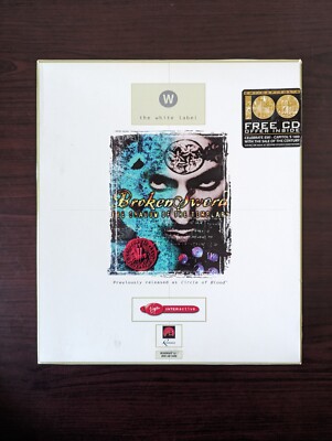 Broken Sword - The Shadow of the Templars Big Box PC Windows Manual Paperwork 