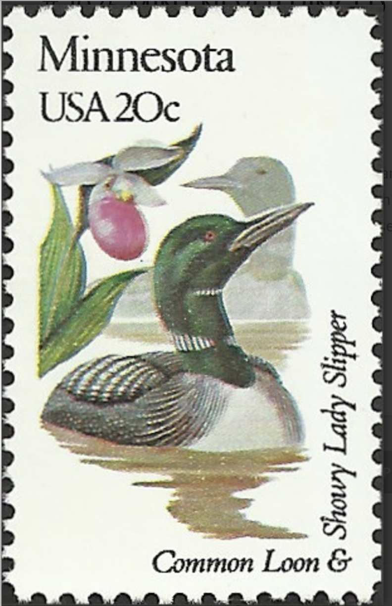US #1975 MNH 1982 State Birds and Flowers Issue Minnesota Common