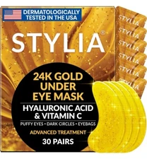 Stylia 24K Gold Eye Gels 