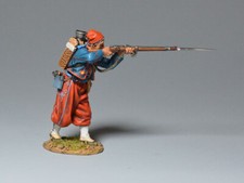 TEAM MINIATURES FRANCO PRUSSIAN WAR PFW-Z6010 FRENCH ZOUAVE STANDING FIRING RIFL