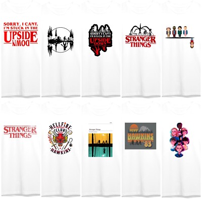 Stranger Things Staffel 6 T-Shirt Upside down Hellfire Club Kinder Geschenk Erwachsene Gr.