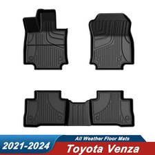Car Floor Mats Liners All Weather Tpe Carpet For 2021-2024 Toyota Venza Hybrid Car Floor Mats Liners All Weather Tpe Carpet For 2021-2024 Toyota Venza Hybrid