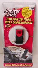 Jupiter Jack Hands Free Cell Device Turn Car Radio into a Speaker Phone NEW SM13