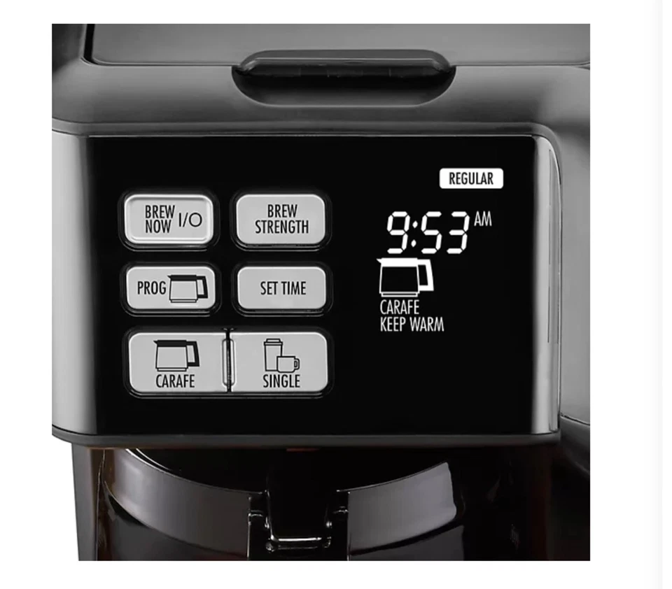 Hamilton Beach FlexBrew 2-Way (K-Cup) Black Stainless Coffee Maker MSRP $199.99 - Image 4 of 4