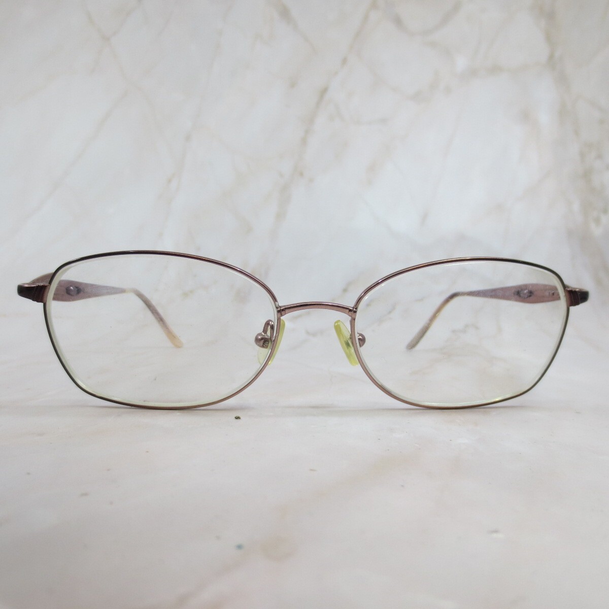Saks Fifth Avenue women\'s Eyeglasses Frame cream S5A‎ 219 52-17-130 H6754 Saks Fifth Avenue S5A172 FL6 Eyeglasses Womens Gold Frame 53  main image 4