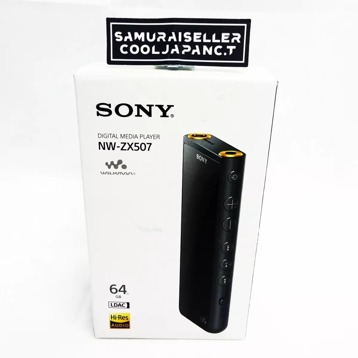 SONY WALKMAN 64GB Hi-Res ZX Series Audio Player NW-ZX507 Black English  Language