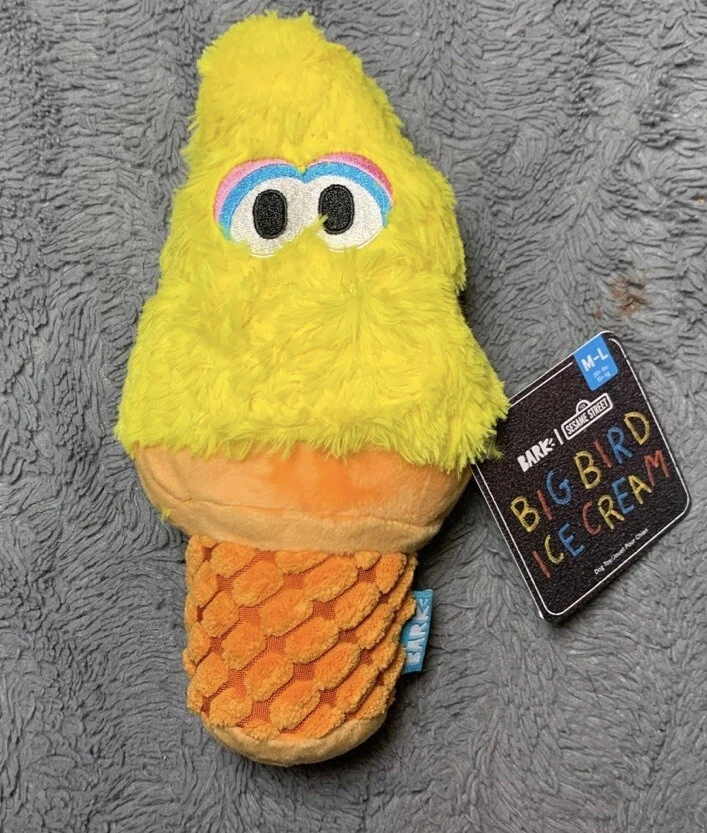 Bark Brand Big Bird Ice Cream Dog Toy