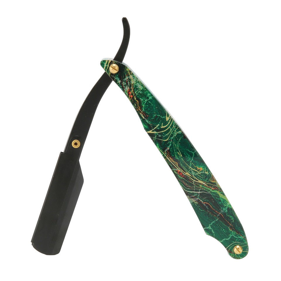 Straight Edge Razor Holder Men Portable Safe Stainless Steel Manual Shaver S FB9 eBay