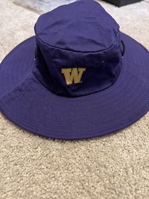 Washington Huskies Ping Golf Sun Hat Rare Small/medium