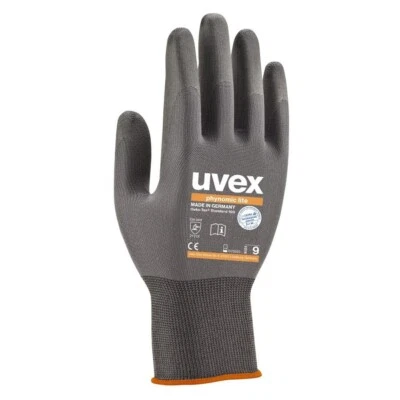 6 Pairs Uvex Safety Gloves 'Phynomic Lite' Precision Assembly/Handling Gloves