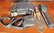 LOT of 7 Tactical Gear 3 HOLSTERS MISC HOLDERS Uncle Mikes Brand & 4 BELT Loops