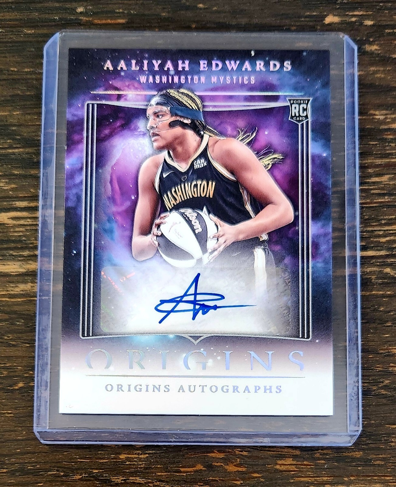 2024 Panini Origins WNBA - Origins Autographs #OA-AEW Aaliyah Edwards (AU, RC)