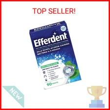 Efferdent Retainer Cleaning Tablets, Denture Cleanser Tablets for Dental Applian