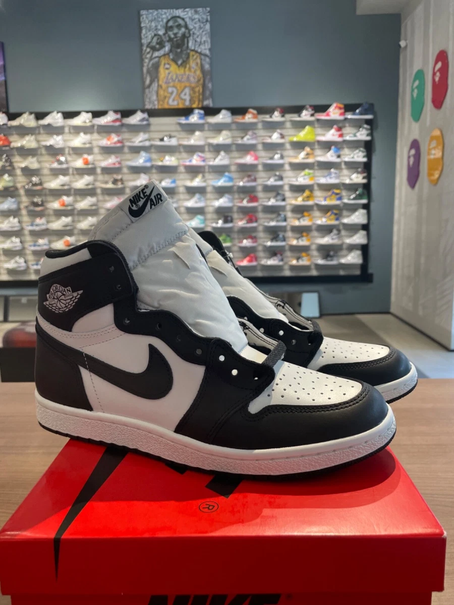 Size 9- Air Jordan 1 High '85 Black White 2023
