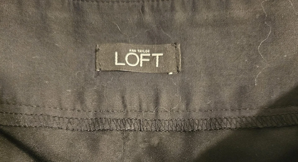 Pantalones Cortos Chinos EXPRESS Lino Algodón Lateral Botón Rayas Talla 6/4" Entrepierna  Foto 3 de 4