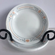 Vintage Corelle Apricot Grove Bread And Butter Plates 6.75" Corning USA Set of 4
