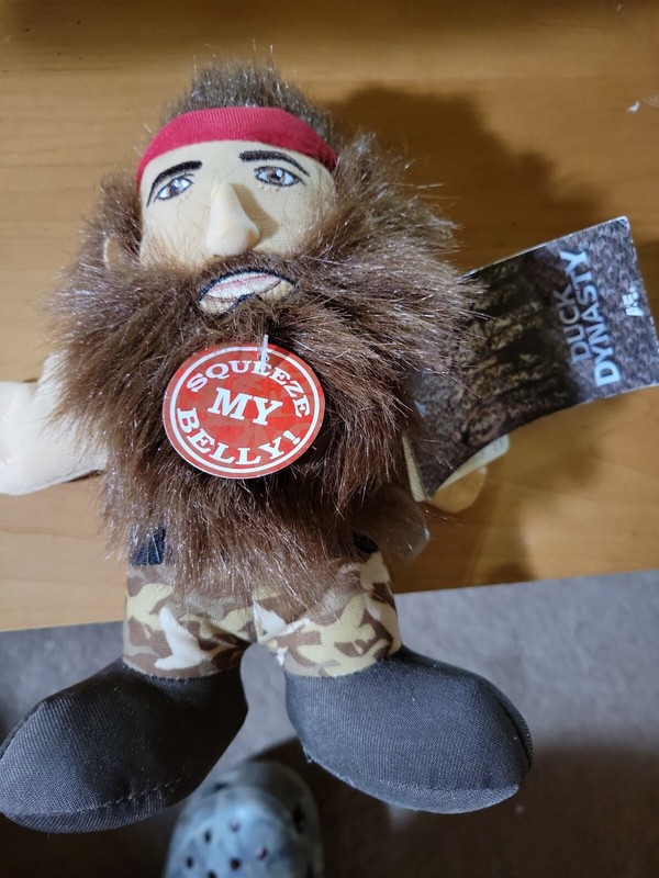 duck dynasty Willie Speaking Doll NWT says 5 different things 2013