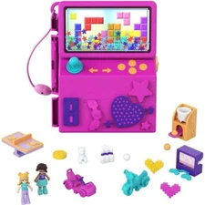 MATTEL Polly Pocket Small World Video Game Toy HCG15