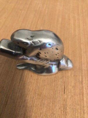 ホセルトン スカルプチャー】 カナダ製 アルミニウム 「ビーバー