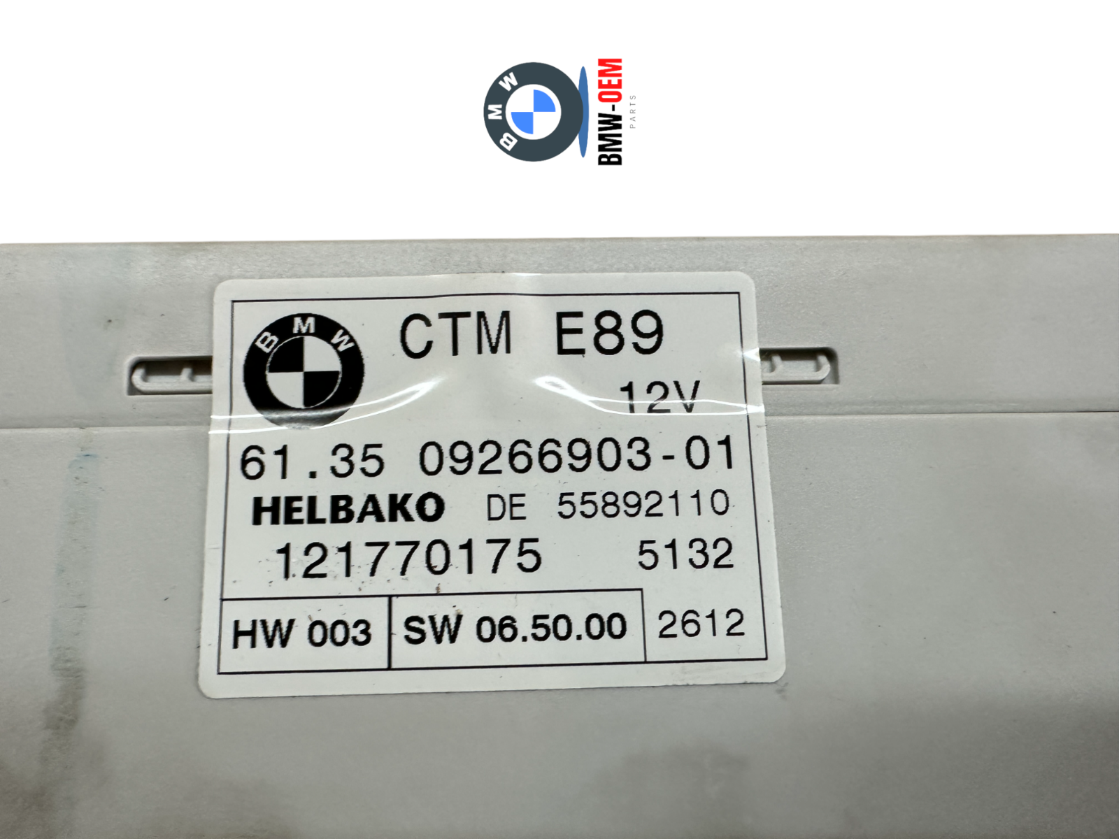 BMW E89 Z4 2009-2016 Convertible Top Roof Module CTM 9266903  