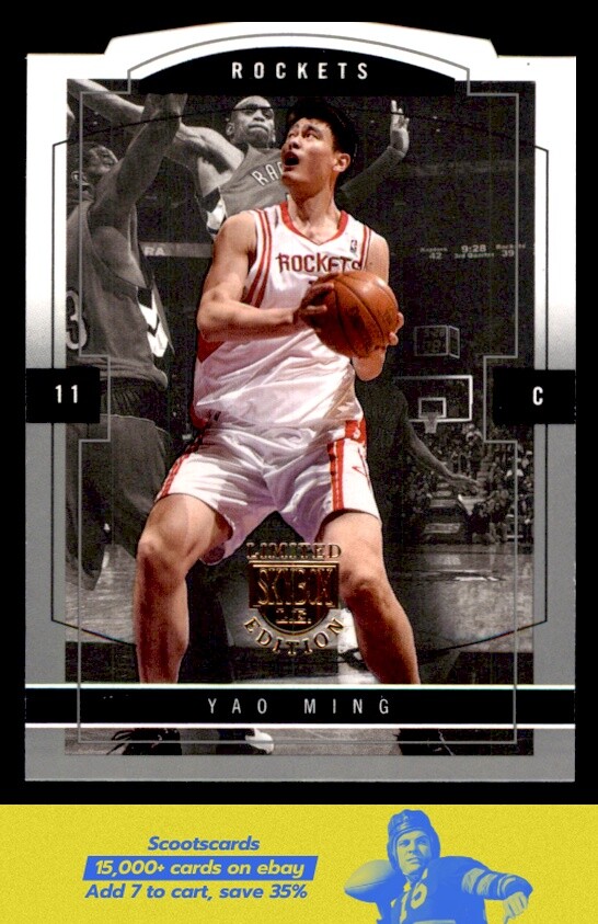 2003-04 SkyBox LE Yao Ming Retail card #31 Houston Rockets