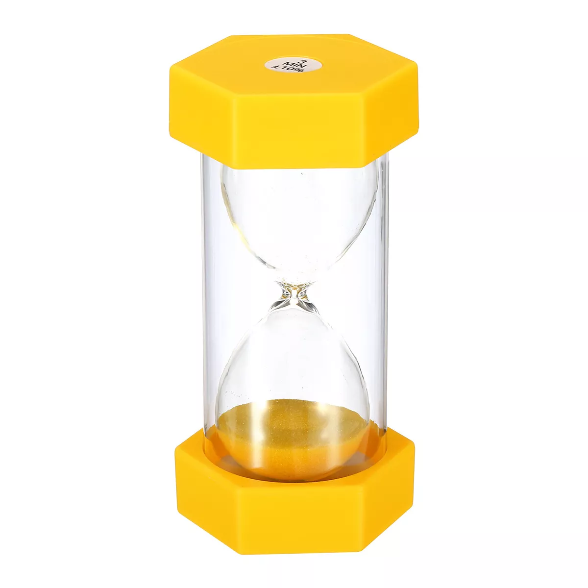 3 Minute Sand Timer Hexagon Small Sandy Clock Count Down Sand