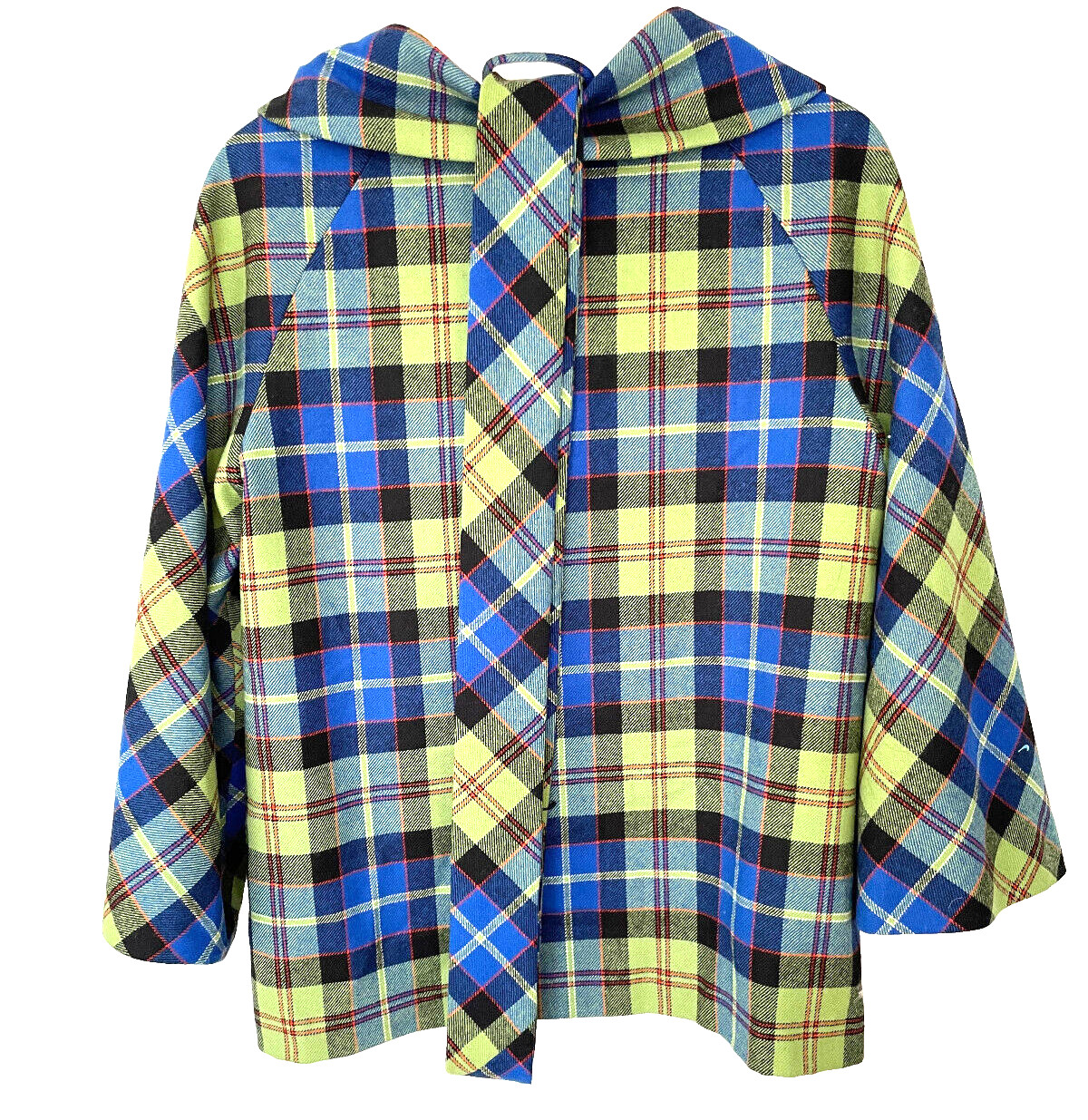 Pendleton Cape Blazer Jacket 12 Multicolor Plaid … - image 3