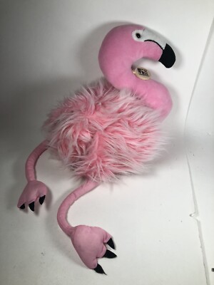 Wild Republic Plush Pink Flamingo Cincinnati Zoo 12  Stuffed Animal Toy 