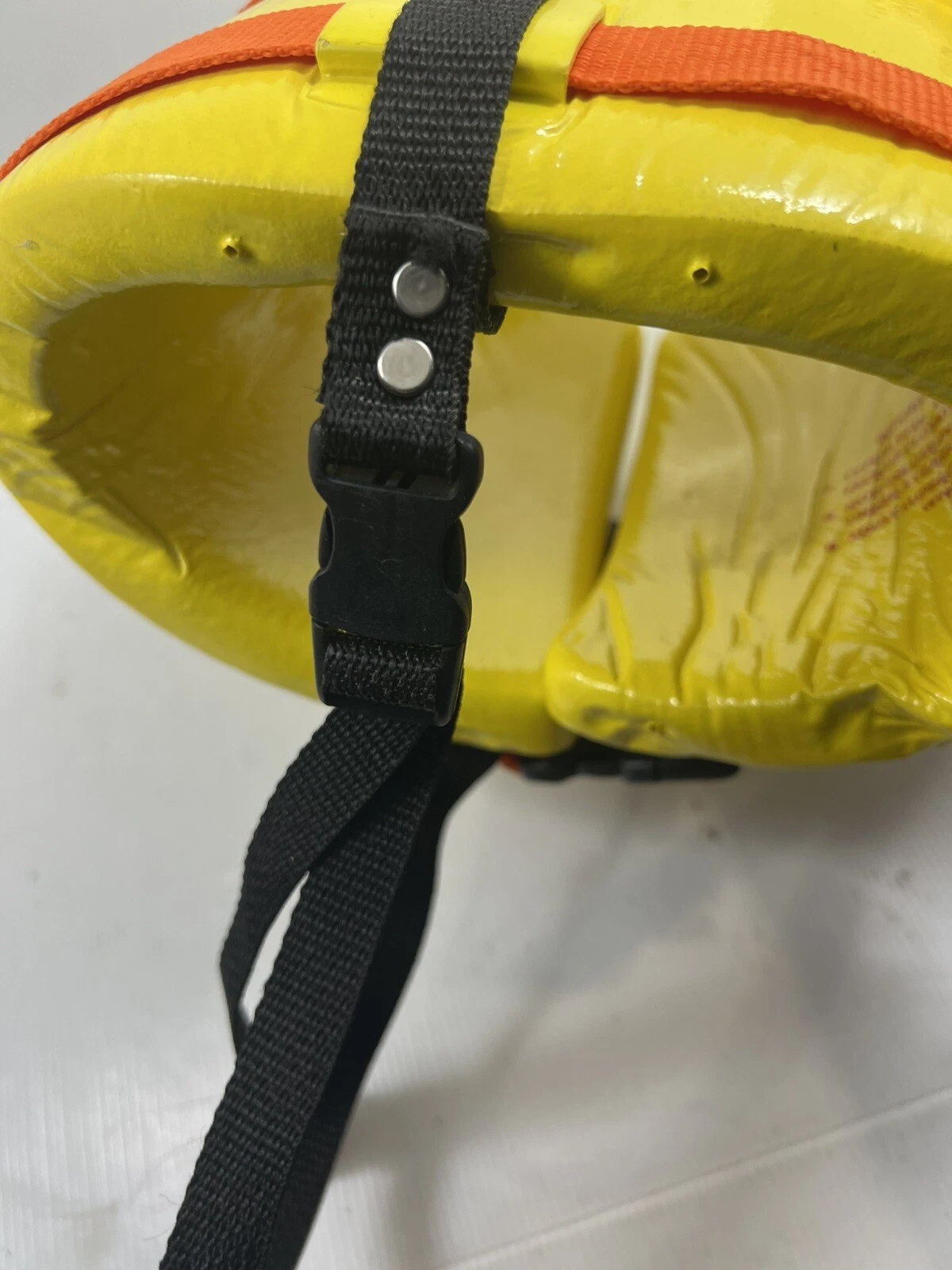 Texas Recreation Super Soft Vinyl-Coated X Small Child's Life Jacket - Yellow - product detail image 10
