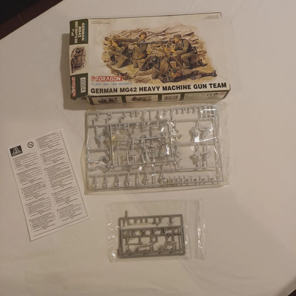 Dragon Modellino 1/35 Militare Army - Tedesco MG42 Heavy Warbeast Macchina. Team - Immagine 3 di 4