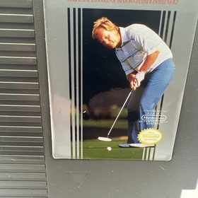 Jack Nicklaus Greatest 18 Holes Major Championship Golf Nintendo NES Cartridge